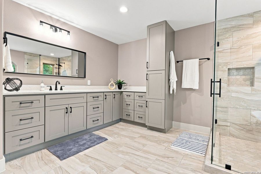 Furnished interior view inside a new home in , San Antonio (Image 14).