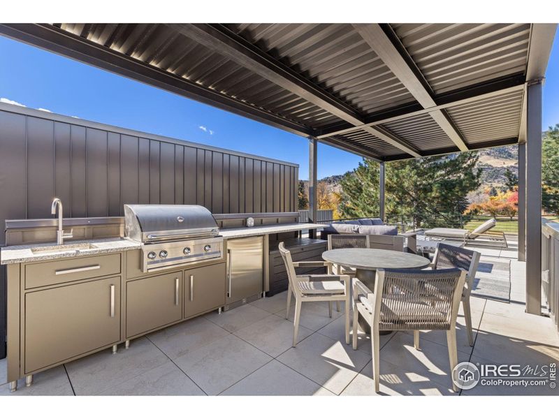 Exterior details and patio area of a home in , Boulder (Image 28).