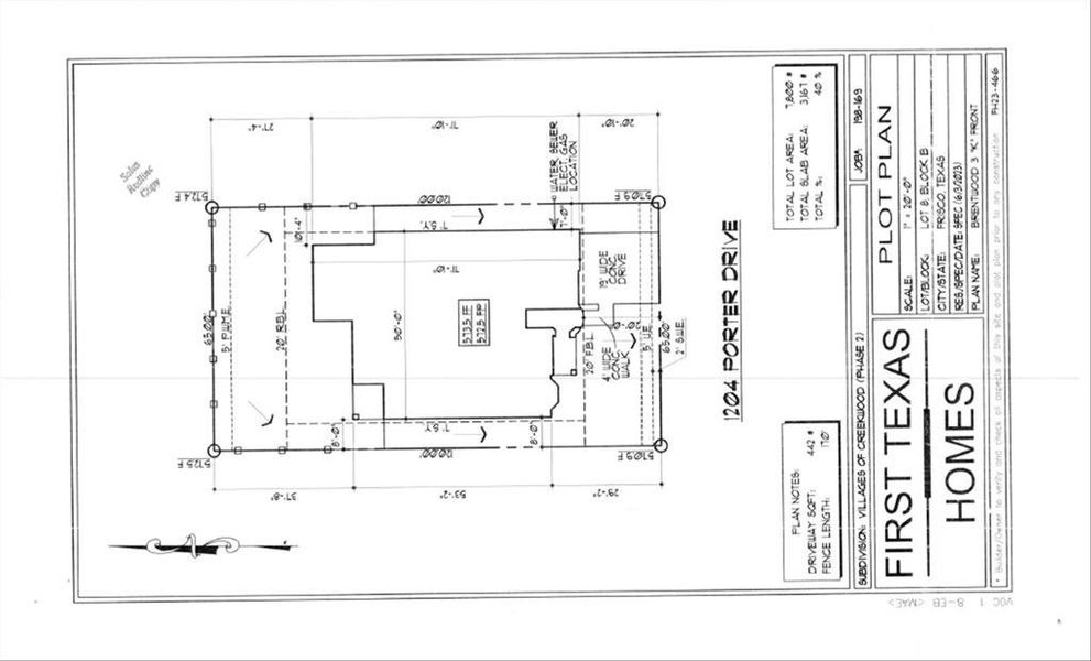 Plot Plan