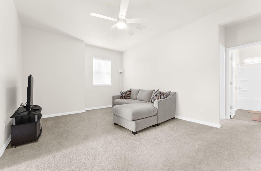 Furnished interior view inside a new home in The Groves of Berkeley, Moncks Corner (Image 38).