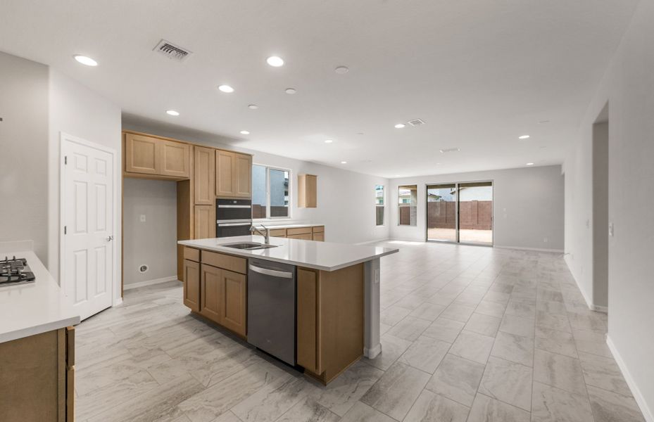 Furnished interior view inside a new home in Artisan at Asante, Surprise (Image 10).