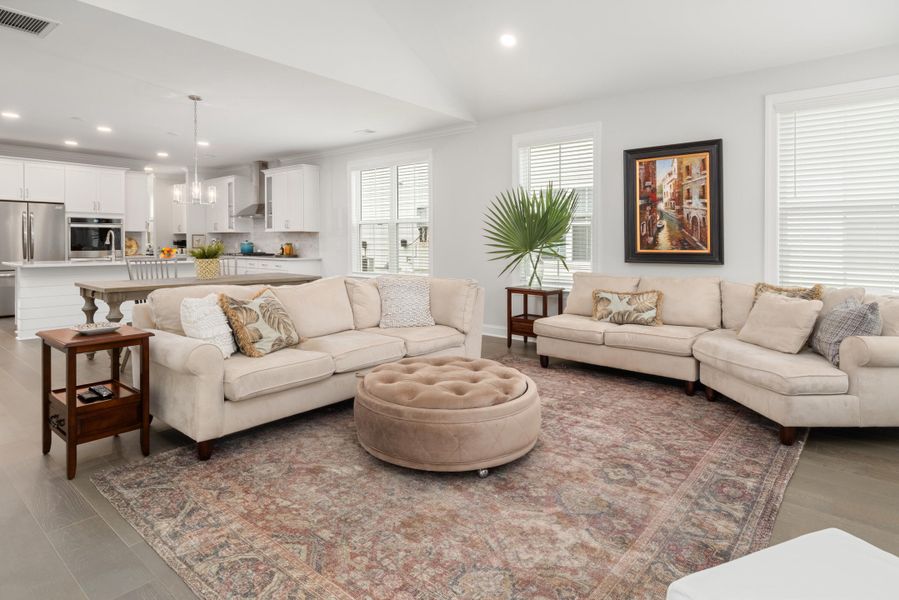 Furnished interior view inside a new home in , Hollywood (Image 21).