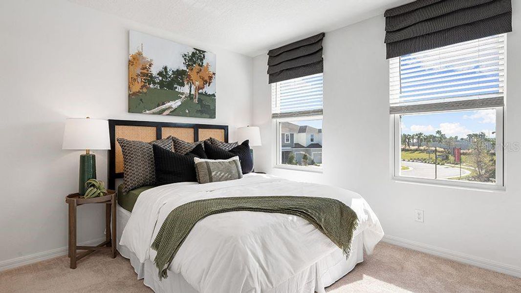 Furnished interior view inside a new home in The Townhomes at Azario Lakewood Ranch, Bradenton (Image 10).