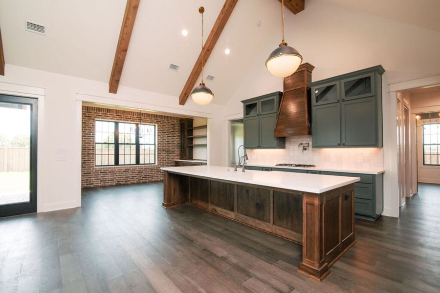 Representative furnished interior of a home built from the The Julia by Reece Homes in Pebble Creek, College Station (Image 32).