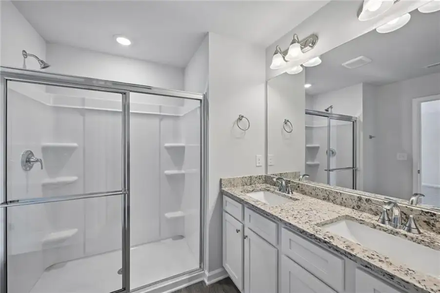 Furnished interior view inside a new home in , Lithonia (Image 29).