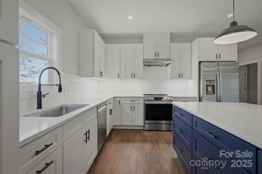 Furnished interior view inside a new home in , Morganton (Image 6).