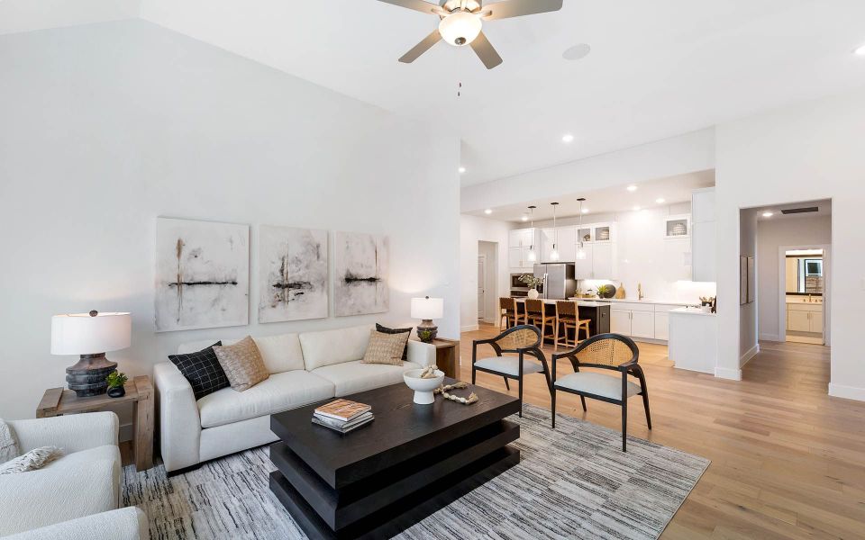 Furnished interior view inside a new home in Solterra, Mesquite (Image 18).