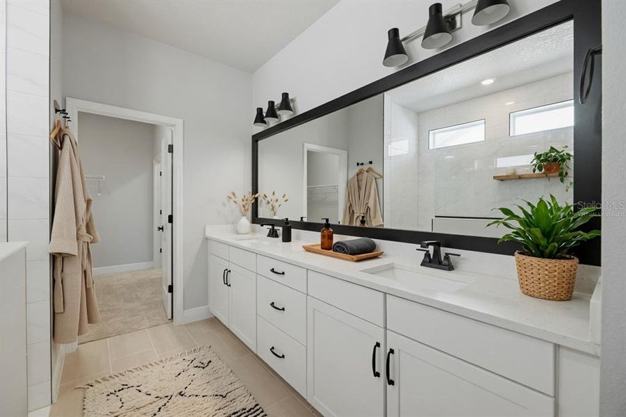 Furnished interior view inside a new home in North River Ranch – Garden Series, Parrish (Image 11).