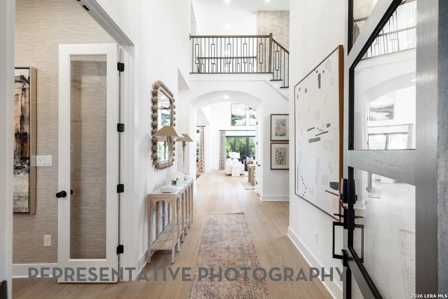Furnished interior view inside a new home in Mont Blanc, Schertz (Image 14). Furnished interior view inside a new home in Mont Blanc, Schertz (Image 14).