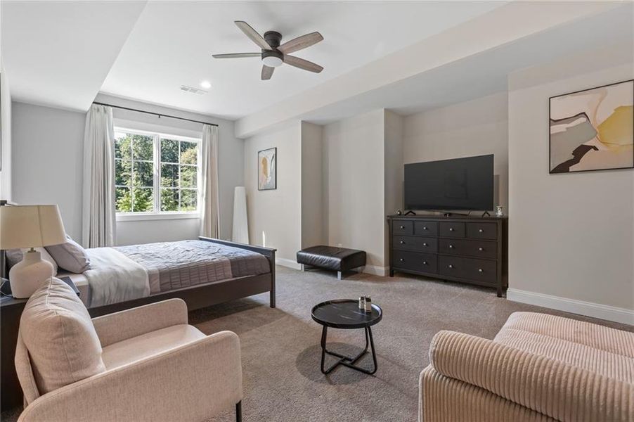 Furnished interior view inside a new home in , Milton (Image 61).