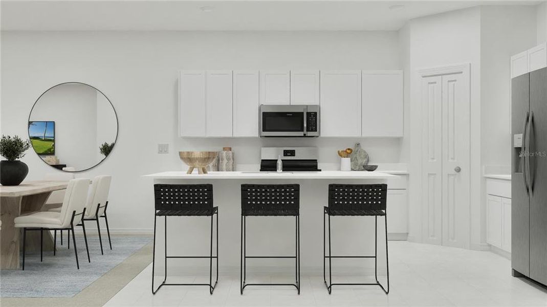 Furnished interior view inside a new home in , Alachua (Image 13).