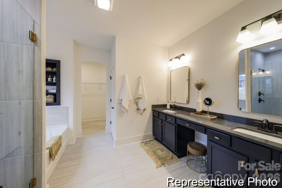 Furnished interior view inside a new home in Huntington Hills, Lincolnton (Image 21).