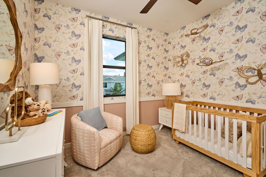 Representative furnished interior of a home built from the Ashton by Mattamy Homes in Forest – Townhomes, Greenacres (Image 8). Representative furnished interior of a home built from the Ashton by Mattamy Homes in Forest – Townhomes, Greenacres (Image 8).