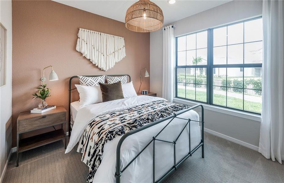 Furnished interior view inside a new home in Everhour, Newnan (Image 6).