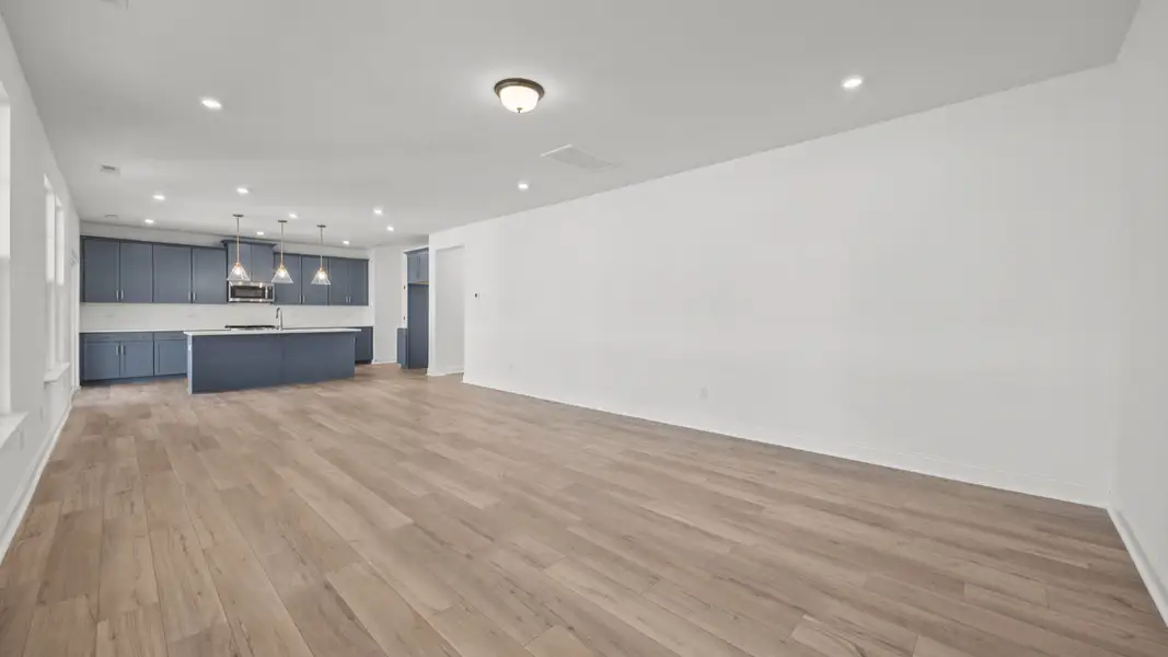 The Burton Plan in Lakeside Glen by DBR Homes in York, SC - Living area