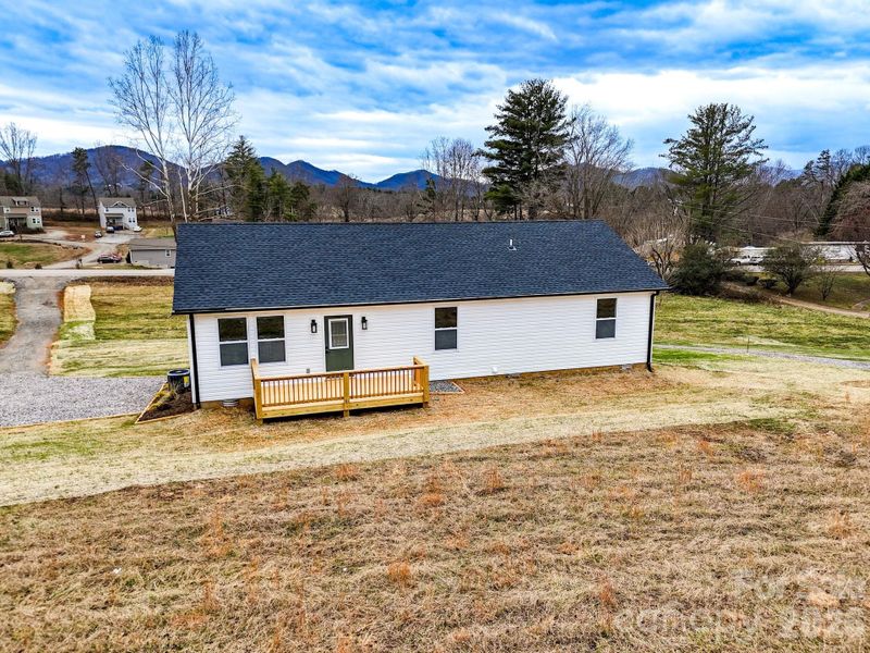 Exterior details and patio area of a home in , Alexander (Image 28).