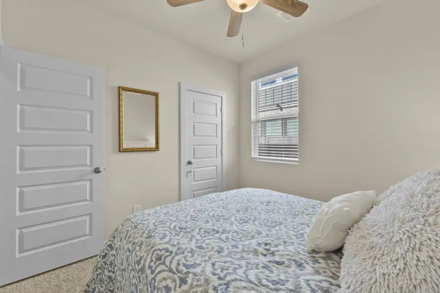 Furnished interior view inside a new home in Harper's Preserve - Traditional Series, Conroe (Image 11).