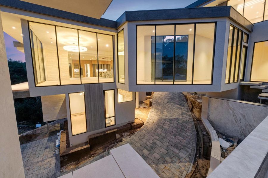 Exterior details and patio area of a home in , West Lake Hills (Image 29).