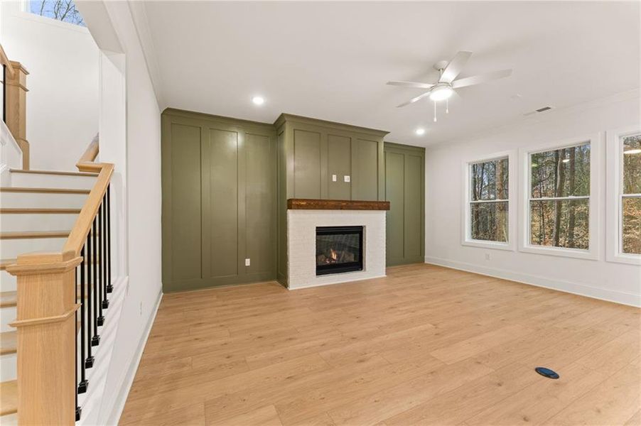 Spacious, unfurnished interior of a new home in The Reserve at Knollwood, Canton (Image 17).