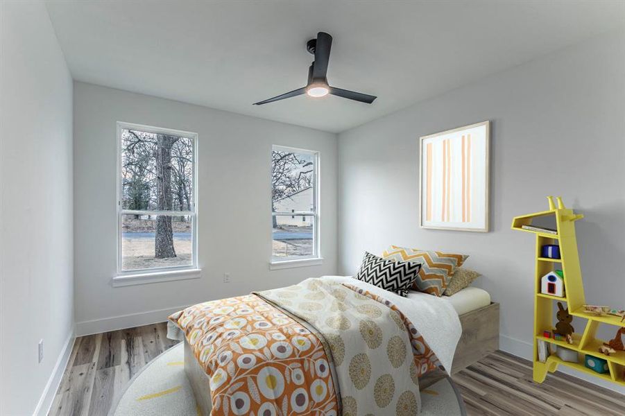 Furnished interior view inside a new home in , Malakoff (Image 12).