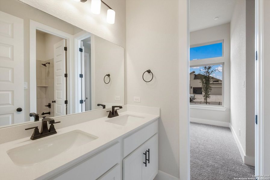Furnished interior view inside a new home in Esperanza, Boerne (Image 8).