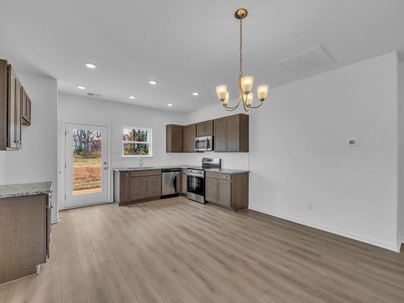 Furnished interior view inside a new home in Cantigny Park, Clarksville (Image 5).
