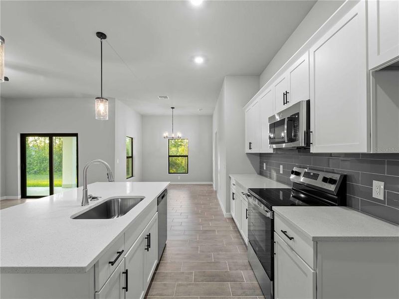 Furnished interior view inside a new home in , North Port (Image 12).