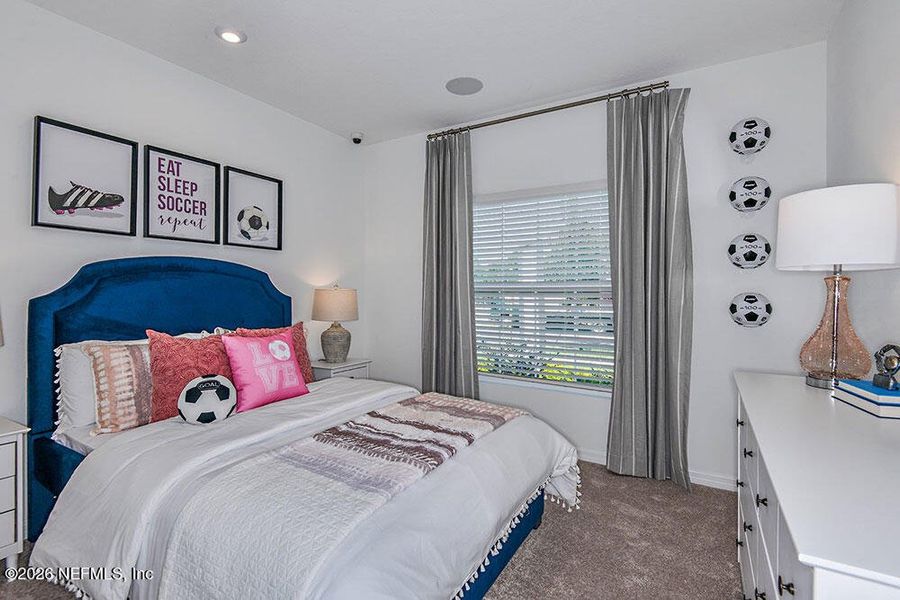 Furnished interior view inside a new home in Coopers Meadow, Jacksonville (Image 3).