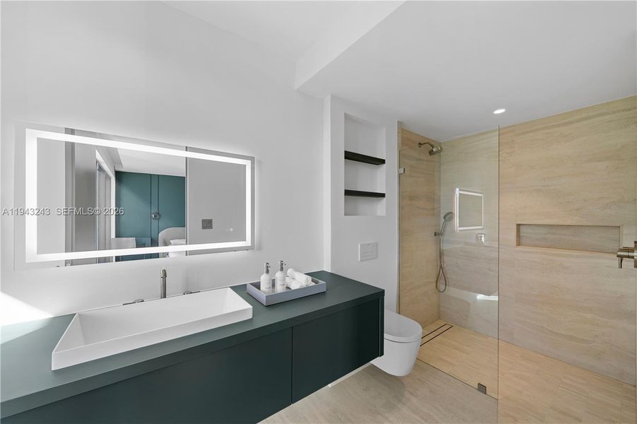 Furnished interior view inside a new home in , Fort Lauderdale (Image 17).