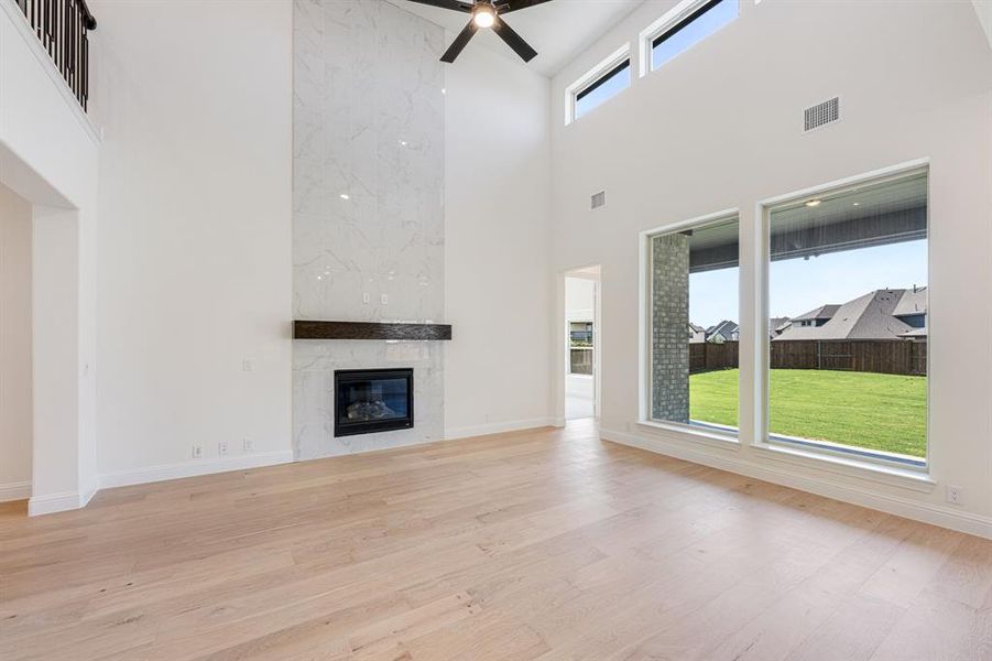 Spacious, unfurnished interior of a new home in Windsong Ranch Classic 61, Prosper (Image 31). Spacious, unfurnished interior of a new home in Windsong Ranch Classic 61, Prosper (Image 31).