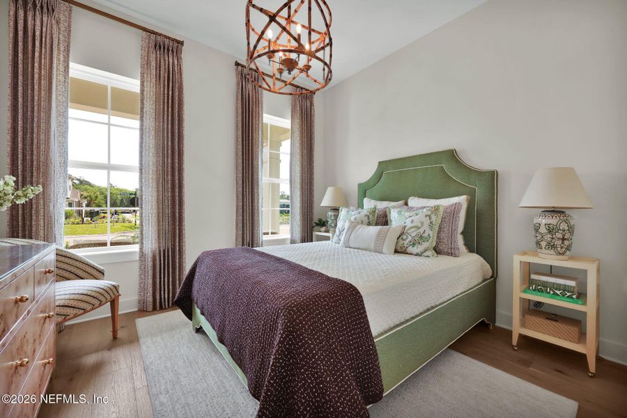 Furnished interior view inside a new home in Mariposa at EverRange 40' Series, Jacksonville (Image 11).