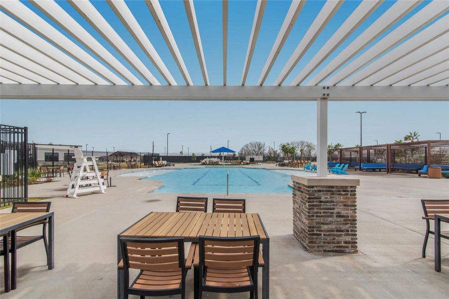 Expansive area ideal for hosting family reunions and large gatherings.