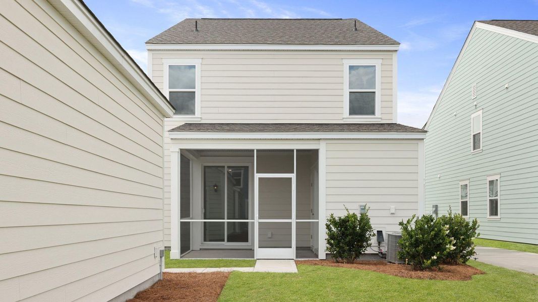 Front exterior of a new home in Sheep Island, Summerville, SC, highlighting curb appeal (Image 18).