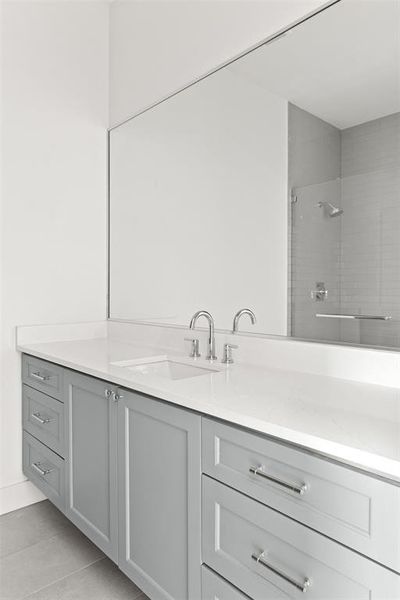 Close-up of interior finishes inside a home in , Dallas (Image 22).