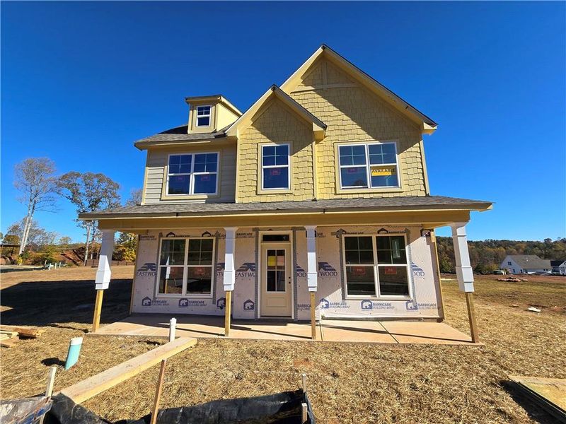 In-progress construction of a new home in Marble Tree, Ball Ground, GA (Image 7).