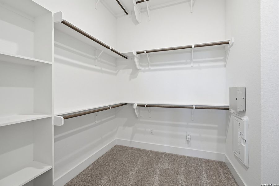 Spacious, unfurnished interior of a new home in Stillwater Ranch, San Antonio (Image 24). Spacious, unfurnished interior of a new home in Stillwater Ranch, San Antonio (Image 24).