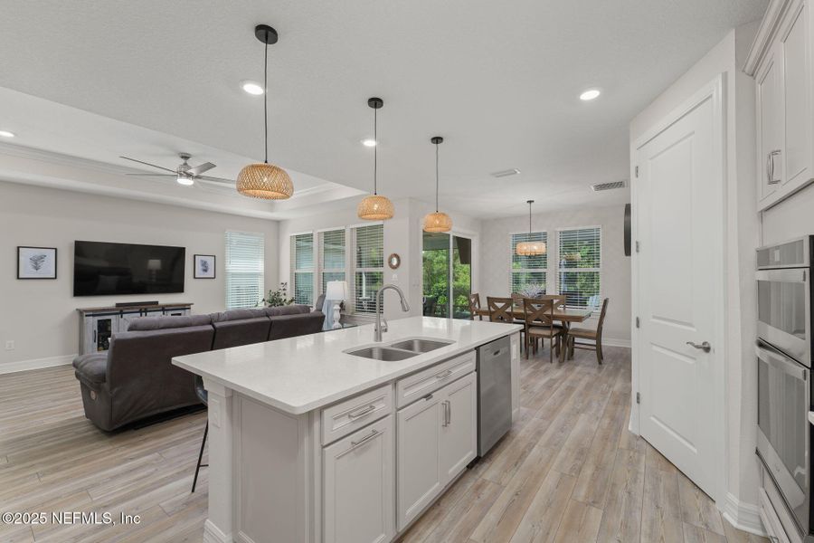 Furnished interior view inside a new home in Del Webb Nocatee, Ponte Vedra (Image 17).