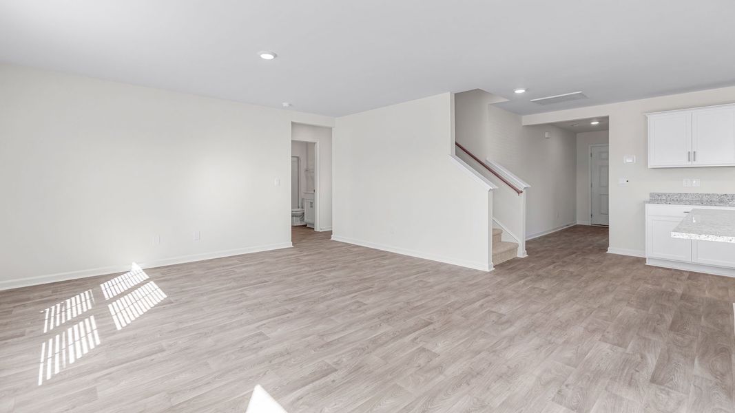 Spacious, unfurnished interior of a new home in Foxtail, Yadkinville (Image 12). Spacious, unfurnished interior of a new home in Foxtail, Yadkinville (Image 12).