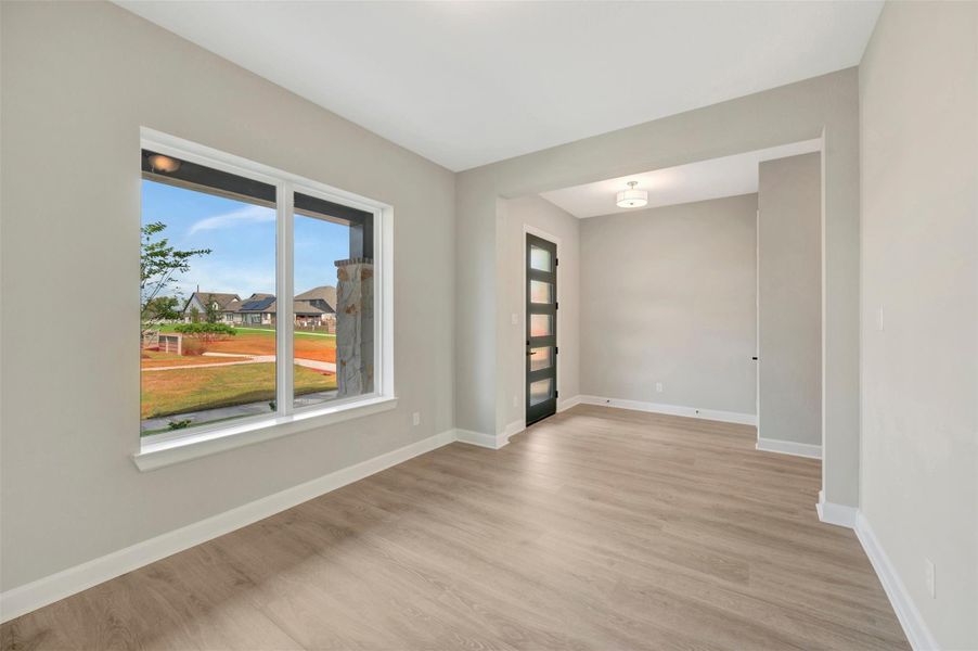 Spacious, unfurnished interior of a new home in Pomona - Grove Row Collection, Manvel (Image 24).