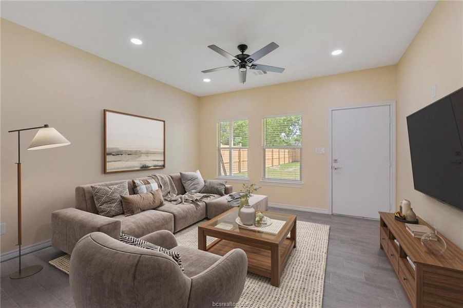 Furnished interior view inside a new home in , Bryan (Image 4).