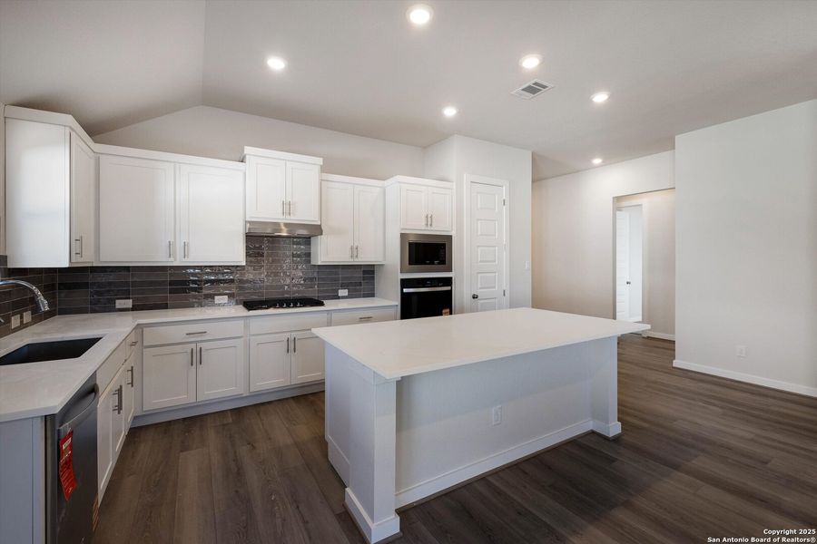 Furnished interior view inside a new home in The Grove at Vintage Oaks, New Braunfels (Image 9).