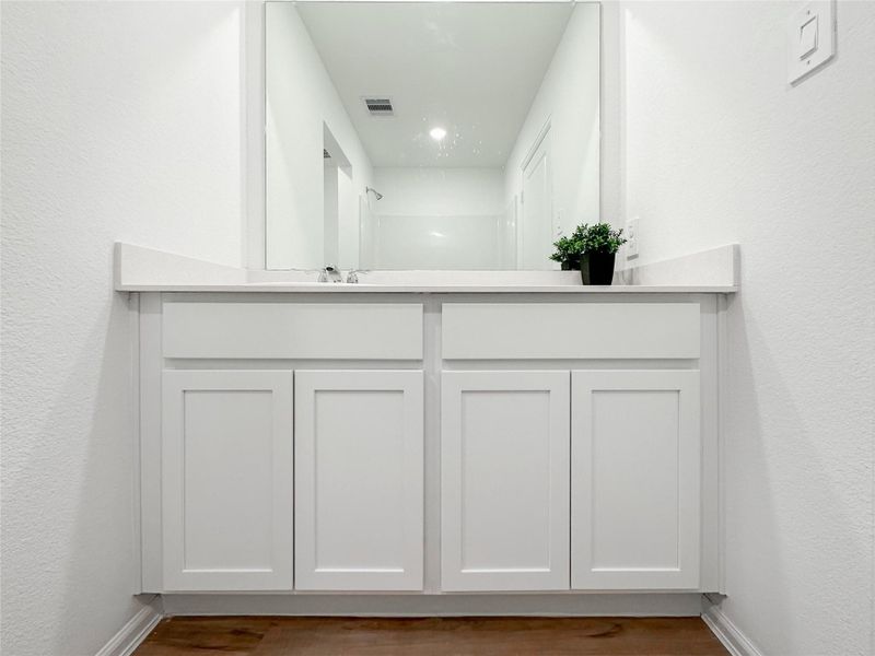 Furnished interior view inside a new home in Ladera Trails: Cottage Collection, Conroe (Image 12). Furnished interior view inside a new home in Ladera Trails: Cottage Collection, Conroe (Image 12).