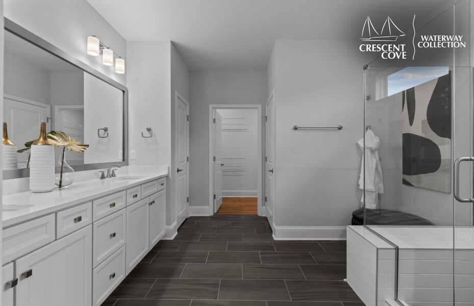 Representative furnished interior of a home built from the Stardom - Waterway Collection by Pulte Homes in Crescent Cove, Myrtle Beach (Image 16).