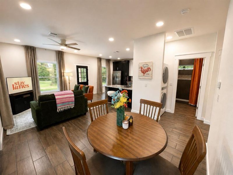 Furnished interior view inside a new home in , Canton (Image 8).