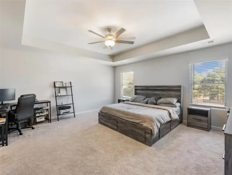 Furnished interior view inside a new home in Joel's Landing, Monroe (Image 39).