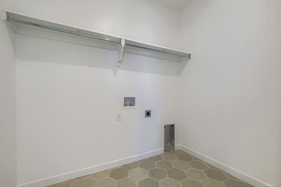 Plan C416 laundry room representative photo