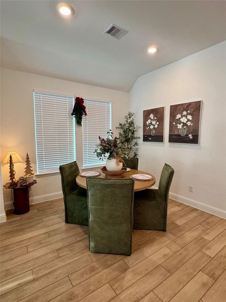 Furnished interior view inside a new home in The Highlands, Porter (Image 9).