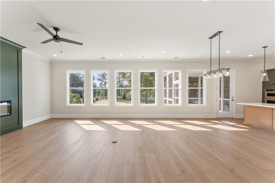 Spacious, unfurnished interior of a new home in Bellhaven, Smyrna (Image 22).