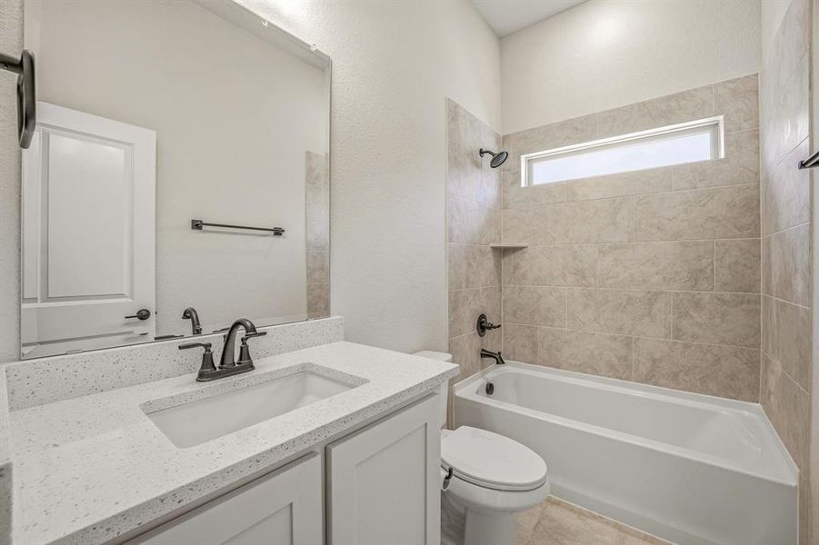 Furnished interior view inside a new home in , Godley (Image 9).