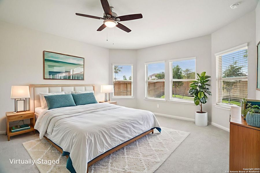 Furnished interior view inside a new home in Royal Crest, San Antonio (Image 5). Furnished interior view inside a new home in Royal Crest, San Antonio (Image 5).